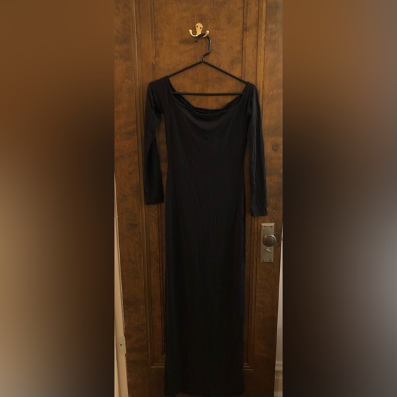 COPY - Skims Smooth Lounge Off The Shoulder Dress - Picture 6 of 7